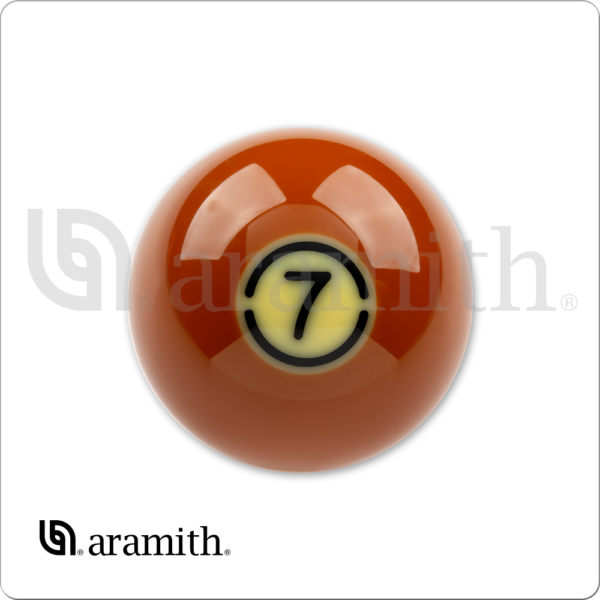 Aramith Tournament TV Replacement Ball – #7 | Golden Break Billiards